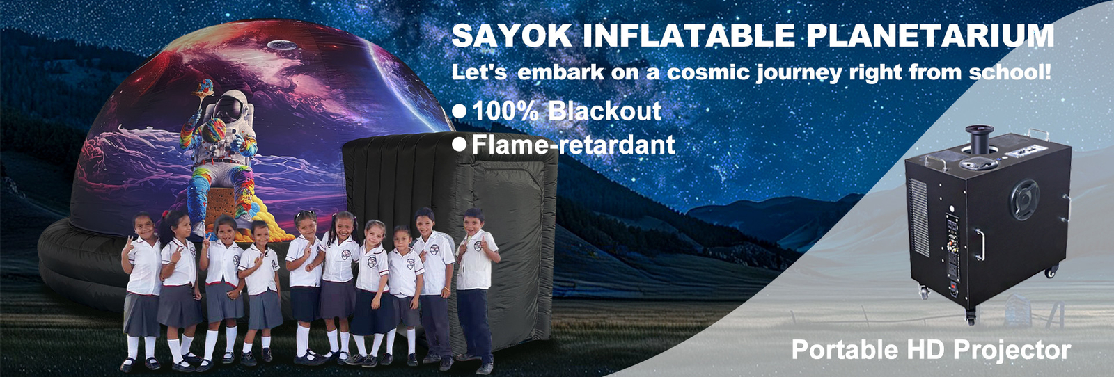 Planetario inflable