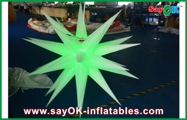 Estrella inflable por encargo del gigante LED para la decoración al aire libre de la boda
