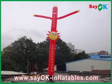 Bailarín inflable de baile del aire de las marionetas del aire/hombre atractivo de Mini Inflatable Smile Air Tube para la boda