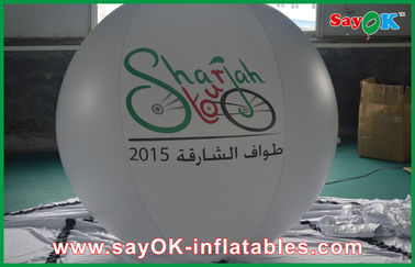 Globos inflables modificados para requisitos particulares de la publicidad del helio gigante del PVC para el partido