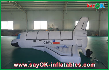 Modelo inflable inflable blanco gigante del avión de aire con el ventilador del CE o de la UL