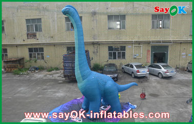 Dinosaurio inflables de Navidad a prueba de fuego Dragón inflables juguete Dinosaurio tela de Oxford con CE / UL soplador