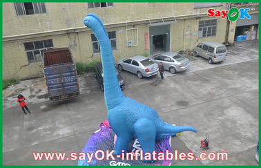 Balones de publicidad inflables Dinosaurio Personajes de dibujos animados inflables Tejido de Oxford para publicidad