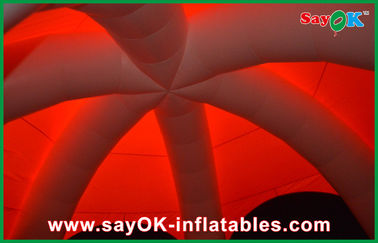 Partido firme de la tienda de 3M Huge Air Inflatable del trabajo de la comida campestre inflable de la tienda con la bóveda inflable de la tienda del paño de Oxford
