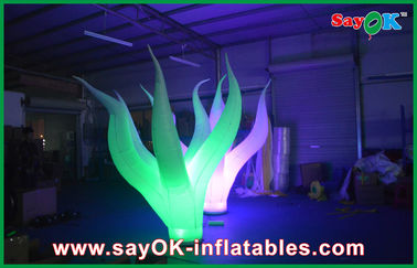 Decoración inflable durable llevada 3M de la iluminación atractivo en piso