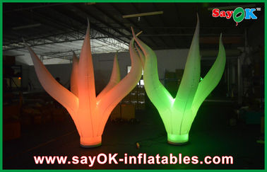 Publicidad inflable de nylon atractiva de la decoración de la iluminación 190T