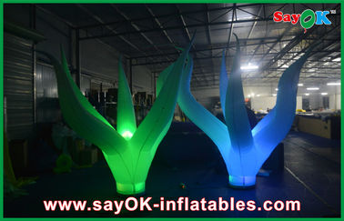 Decoración inflable de nylon impermeable de la iluminación 190T en ceremonia de la tierra los 2m