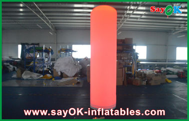 Decoración inflable de nylon interior los 5m postes grandes de la iluminación de Courful