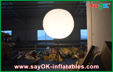 Tenedor derecho del globo de la publicidad de la decoración inflable atractiva de la iluminación