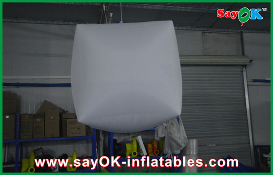 Elegante ligero inflable de la ejecución cuadrada LED modificado para requisitos particulares para el club
