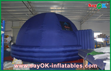 Tienda inflable educativa azul de la bóveda del planetario inflable interior de Digitaces los 7m