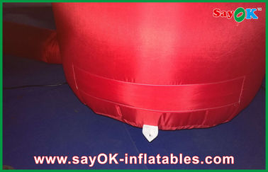 Meta inflable inflable de la publicidad comercial de la arcada de Halloween, arco inflable rojo del final de 6 de los x 4m
