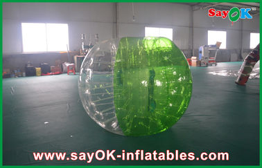 Juegos inflables de los deportes del patio trasero del césped al aire libre inflable de los juegos, bola humana inflable de la burbuja de 1m m TPU