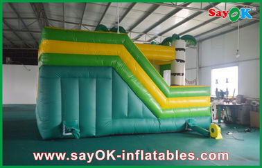 Los niños comerciales al por mayor despiden la casa con el castillo animoso combinado del salto del agua de Inflables de la diapositiva