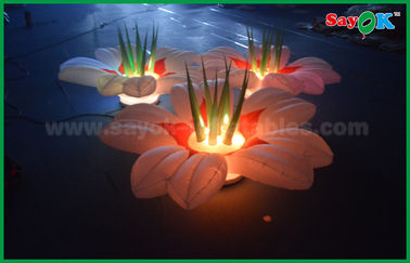 Cadena de flor inflable de la decoración de la iluminación de la etapa maravillosa de la boda
