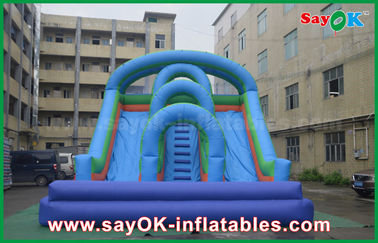 Deslizador comercial inflable Deslizador de piscina inflable personalizado para niños Parque de juegos