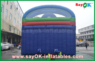 Deslizador comercial inflable Deslizador de piscina inflable personalizado para niños Parque de juegos