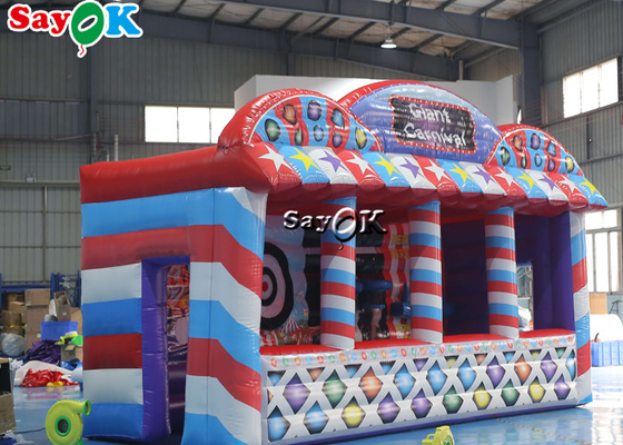 La tienda inflable comercial del aire del partido del carnaval de la tienda del aire de Outwell para los niños explota la cabina 6.6x2.8x3.656mH del juego