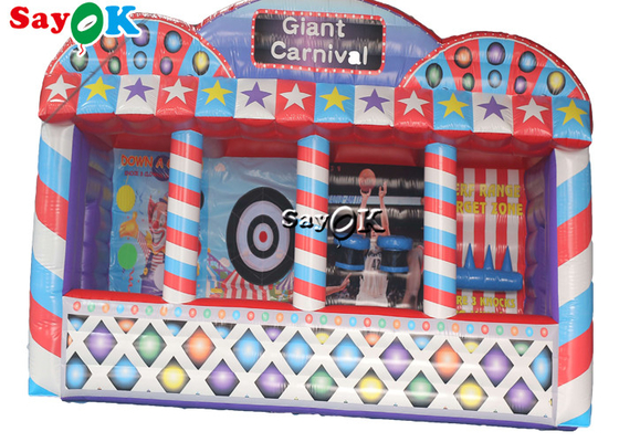 La tienda inflable comercial del aire del partido del carnaval de la tienda del aire de Outwell para los niños explota la cabina 6.6x2.8x3.656mH del juego