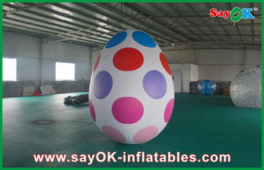 Decoración inflable colorida del festival de Pascua del huevo de la decoración con el huevo de Pascua inflable de la impresión en venta