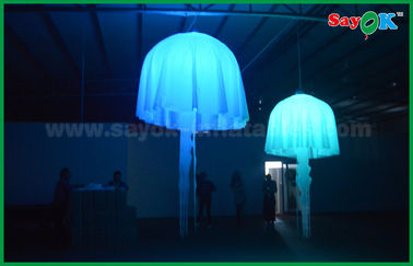 La iluminación inflable de la etapa llevó la decoración, medusa inflable para el partido
