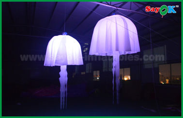 La iluminación inflable de la etapa llevó la decoración, medusa inflable para el partido