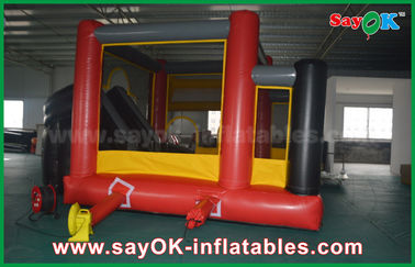 Deslizador inflables comerciales 4 X 6m o tamaño personalizado Inflables saltos de juguete castillo deslizador de agua para niños