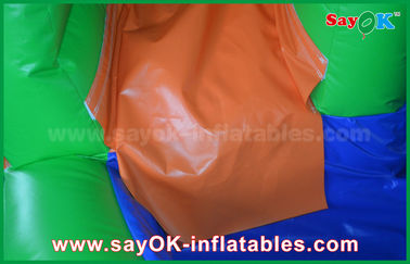 Casa de salto inflable con tobogán Pvc verano Slide de salto inflable fuera de la rana Slide de agua con impresión