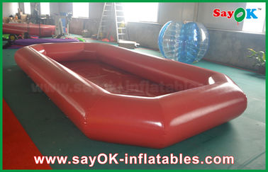 Juego inflable del agua piscina inflable al aire libre del agua del Pvc de 5 de los x 2.5m pequeña para los niños