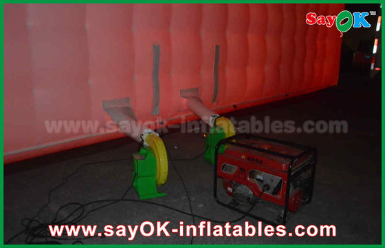 En el exterior gigante de la estructura de LED blanco Evento carpa de cubo inflable, club nocturno inflable, carpa de fiesta inflable a la venta