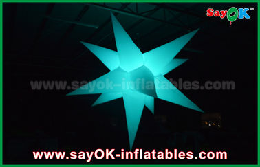 Estrella inflable gigante de la decoración colorida portátil con diverso color 16