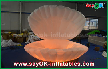 Océano popular Shell temático de Inflable del acontecimiento del compromiso de Valentine Outdoor Inflatable Decorations For