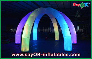 Arco para casarse el arco inflable de iluminación llevado de la decoración/la pierna del arco redondo seis con la figura