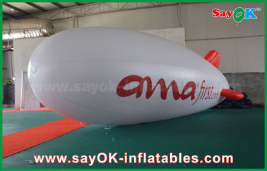 zepelín inflable publicitario flotante del aeroplano del helio del globo de los 5m para la promoción