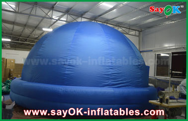 Paño en forma de cúpula modificado para requisitos particulares interior del proyector del planetario inflable de los niños pequeño