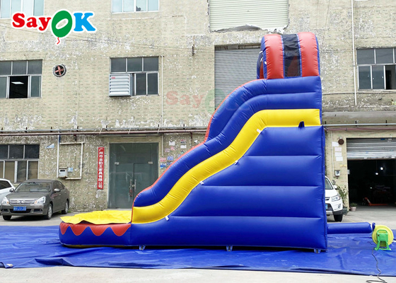 Slide inflables de PVC sencillo Dinosaurio solo Slide seco Inflable Casa de rebote con tobogán Slide inflables para piscina