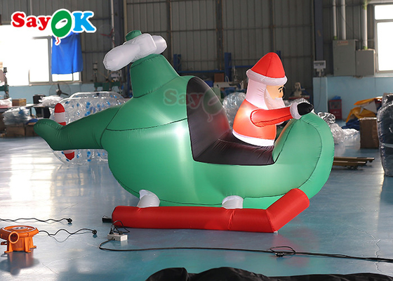 Digitaces que imprimen el desgaste inflable de la decoración de la Navidad del muñeco de nieve - resistente