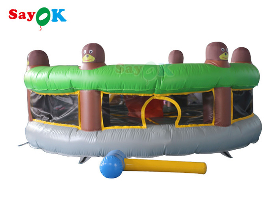 El PVC grande de los juguetes inflables adultos de los niños aporrea un alquiler inflable de los juegos de los accesorios de la correa del topo