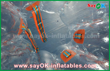 Adulto inflable del juego de Wrecking Ball el 1.5m DIA Inflatable Zorb Ball, fútbol humano transparente TPU/PVC de la burbuja