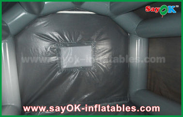 cabina de espray inflable del PVC de los productos inflables de encargo grises de 10 de los x 5m para la rociadura del coche