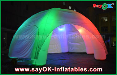 Piernas inflables LED del club nocturno 5 que encienden la tienda inflable de la bóveda de la araña inflable con el ventilador del CE/UL