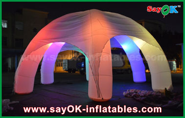 Piernas inflables LED del club nocturno 5 que encienden la tienda inflable de la bóveda de la araña inflable con el ventilador del CE/UL