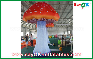 Seta inflable gigante del paño de Oxford que hace publicidad de Inflatables con el ventilador incorporado