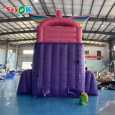 Deslizador gigante inflable Parque acuático comercial Jumper Casa de rebote inflable para niños Combo de fiesta con tobogán