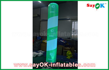 La aduana llevó el pilar inflable ligero, decoraciones inflables al aire libre con Pvc 600D/el nilón