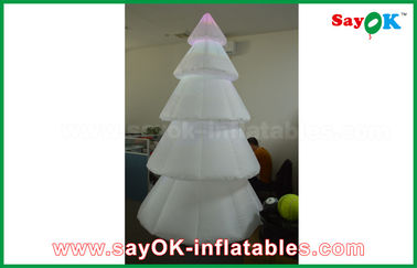 Árbol inflable del partido del día de fiesta de la Navidad de Navidad del árbol de la decoración al aire libre inflable de la Feliz Navidad