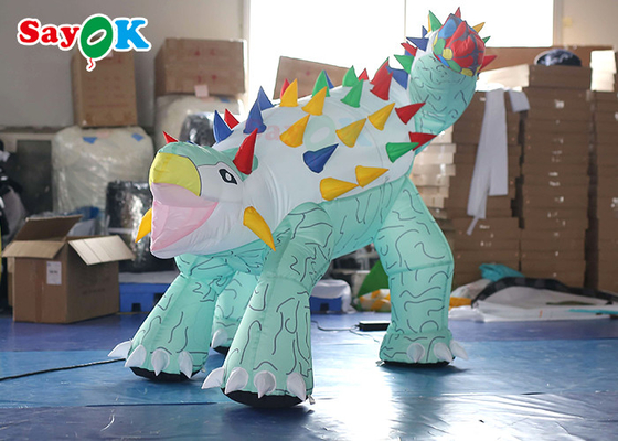 Animales inflables comerciales dibujos animados modelo de dinosaurio inflables para niños tamaño personalizado