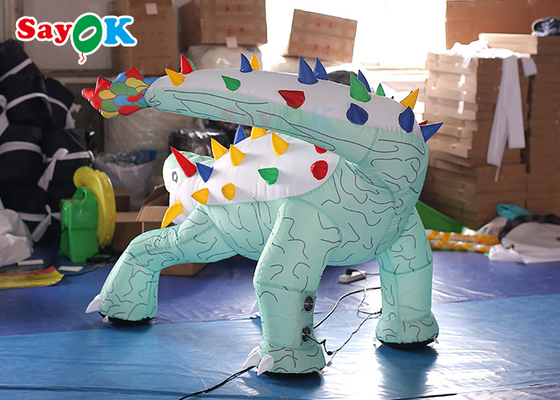 Animales inflables comerciales dibujos animados modelo de dinosaurio inflables para niños tamaño personalizado