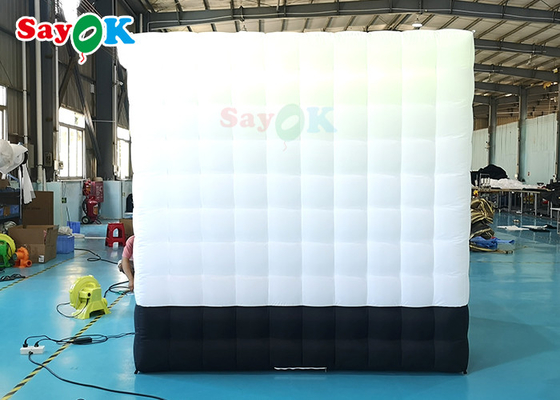 Tienda inflable de la cabina de la foto del SGS cabina video de la foto de 360 ​​grados con la luz del LED