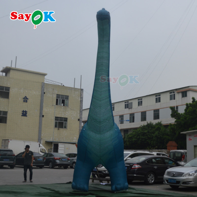 alto anuncio inflable del dinosaurio de los personajes de dibujos animados de los 7m para la decoración